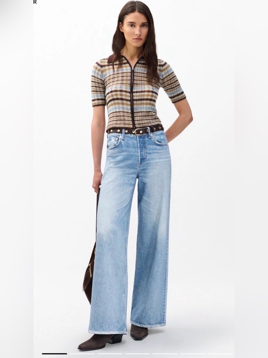 rag & bone Denim - rag & bone RB Miramar Sofie Wide Pant in Rally